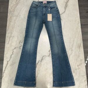New Revice Venus Flares / Eclipse Wash Blue Jeans - Size 28